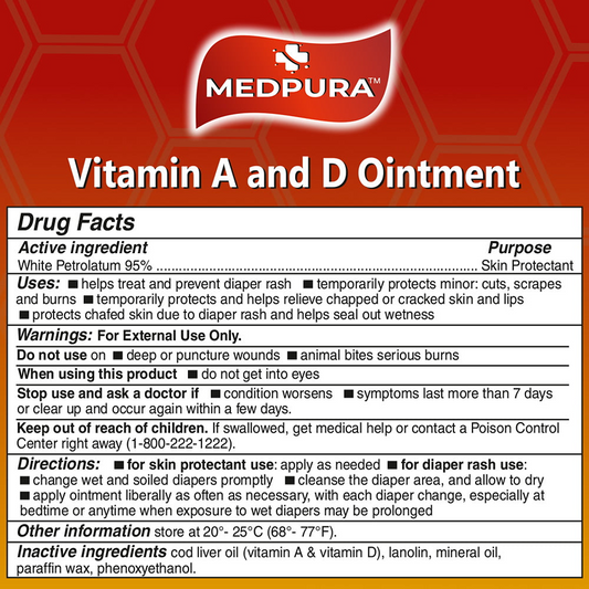 Medpura  Oi 95%  113Gm Vita  A&D