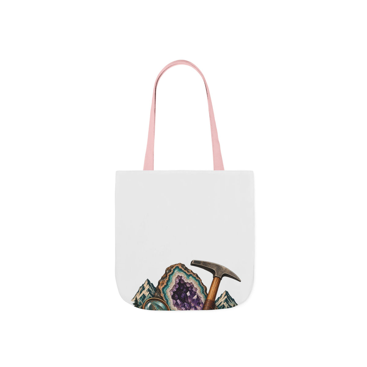 Vintage Geode and Rockhounding Field Kit Tote Bag