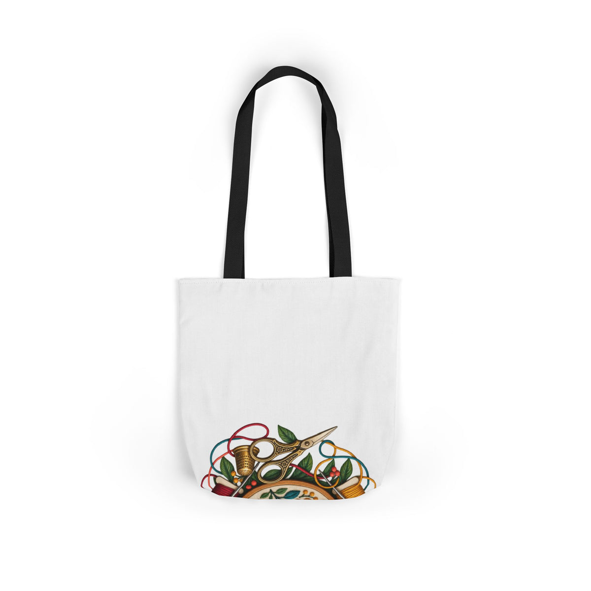 Botanical Embroidery Workshop Tote Bag