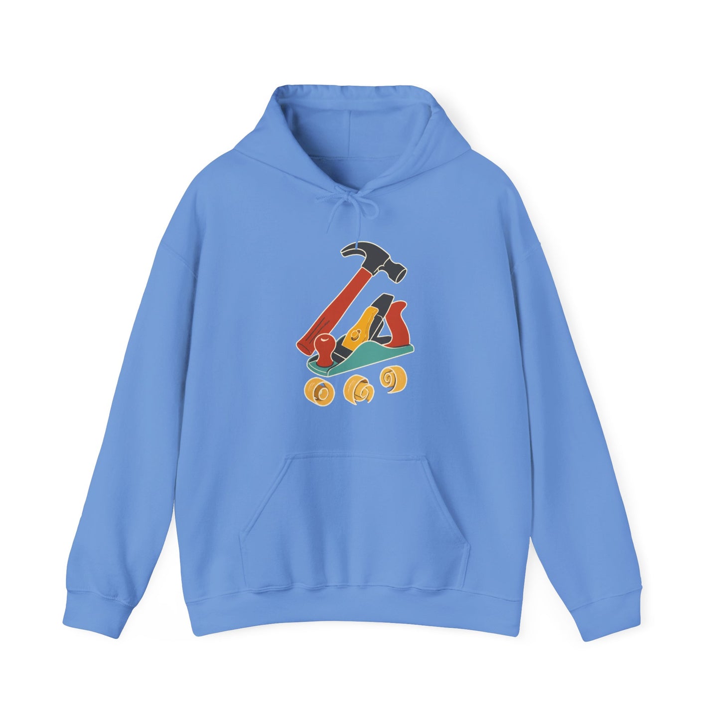 Carpenter Hammer Hand Plane Woodworking Art Hoodie