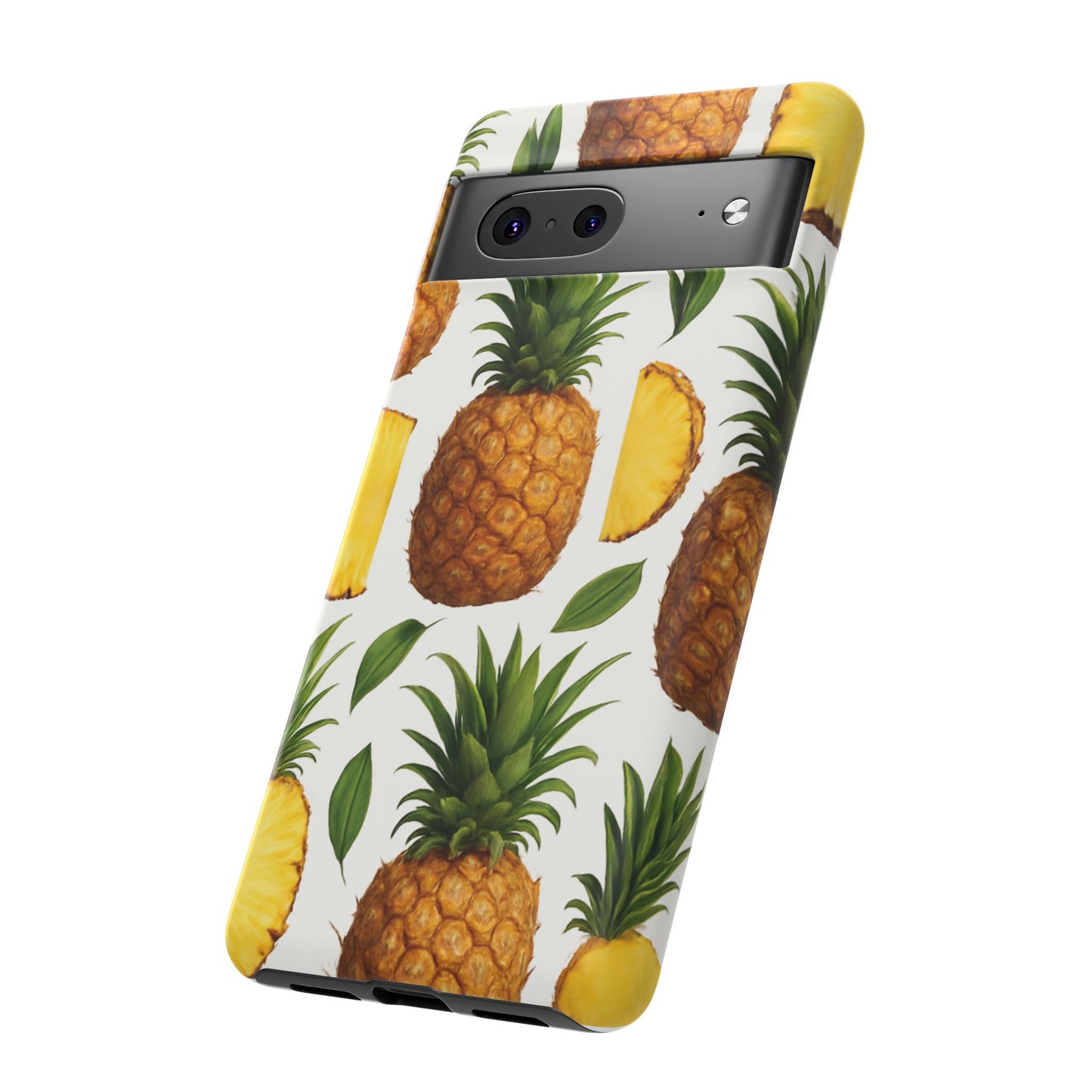 Pineapple Phone Case - Tough Cases, Tropical Phone Cover, Summer Vibe Accessories, Cute Pineapple Design, Fun Gift for Fruit Lovers