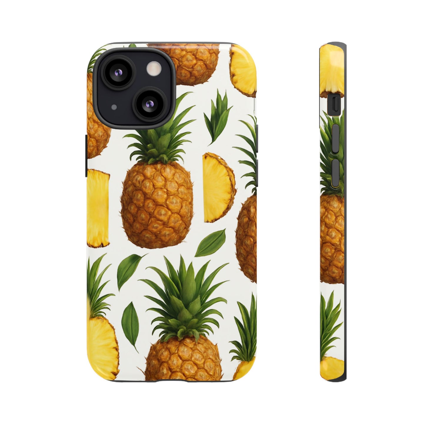 Pineapple Phone Case - Tough Cases, Tropical Phone Cover, Summer Vibe Accessories, Cute Pineapple Design, Fun Gift for Fruit Lovers