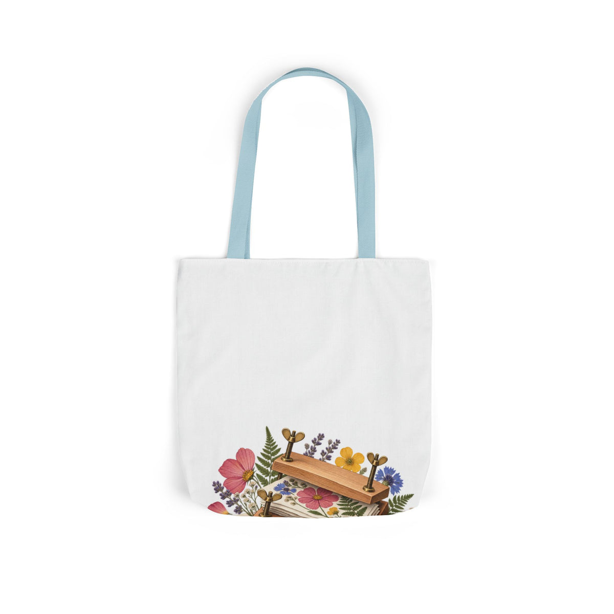 Botanical Flower Press Workshop Tote Bag