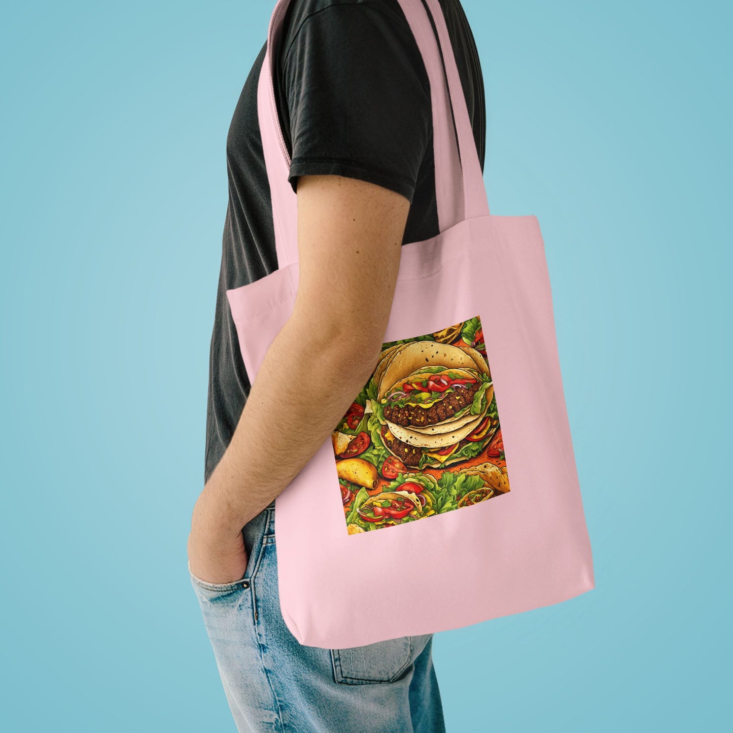 Stacked Taco Fiesta Foodie Gift Art Tote Bag