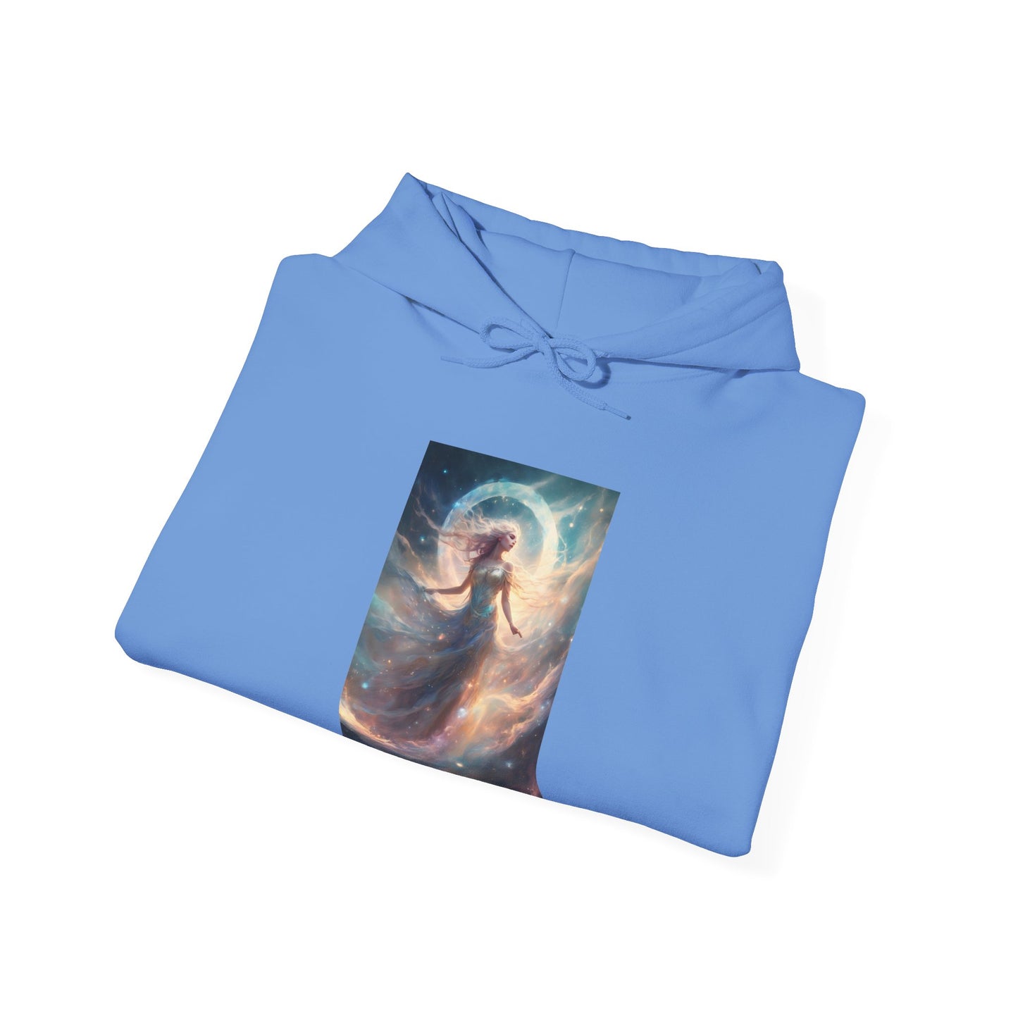 Moonlit Celestial Dancer Fantasy Portrait Hoodie
