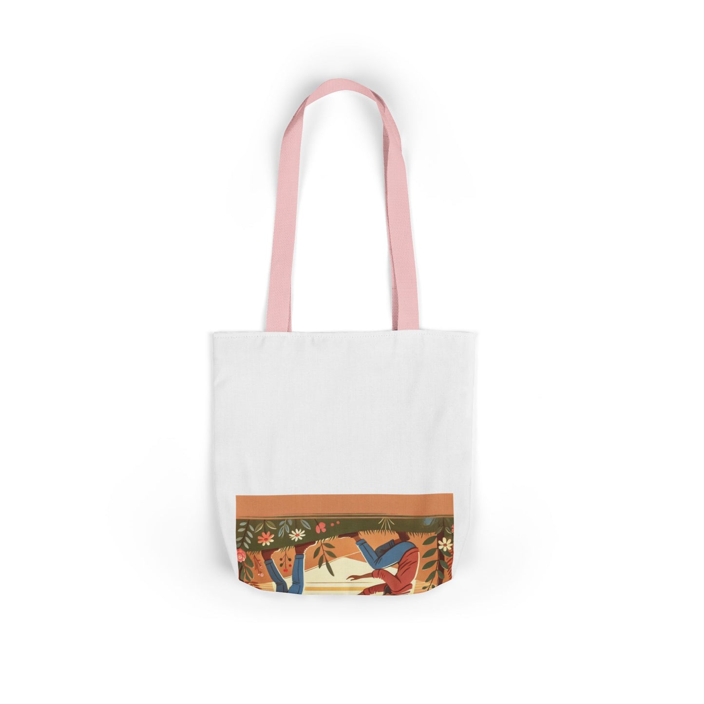 Helping Hands Sunset Garden Canvas Tote Bag