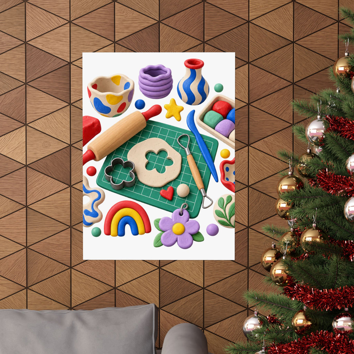 Miniature Clay Sculpting Workshop Poster