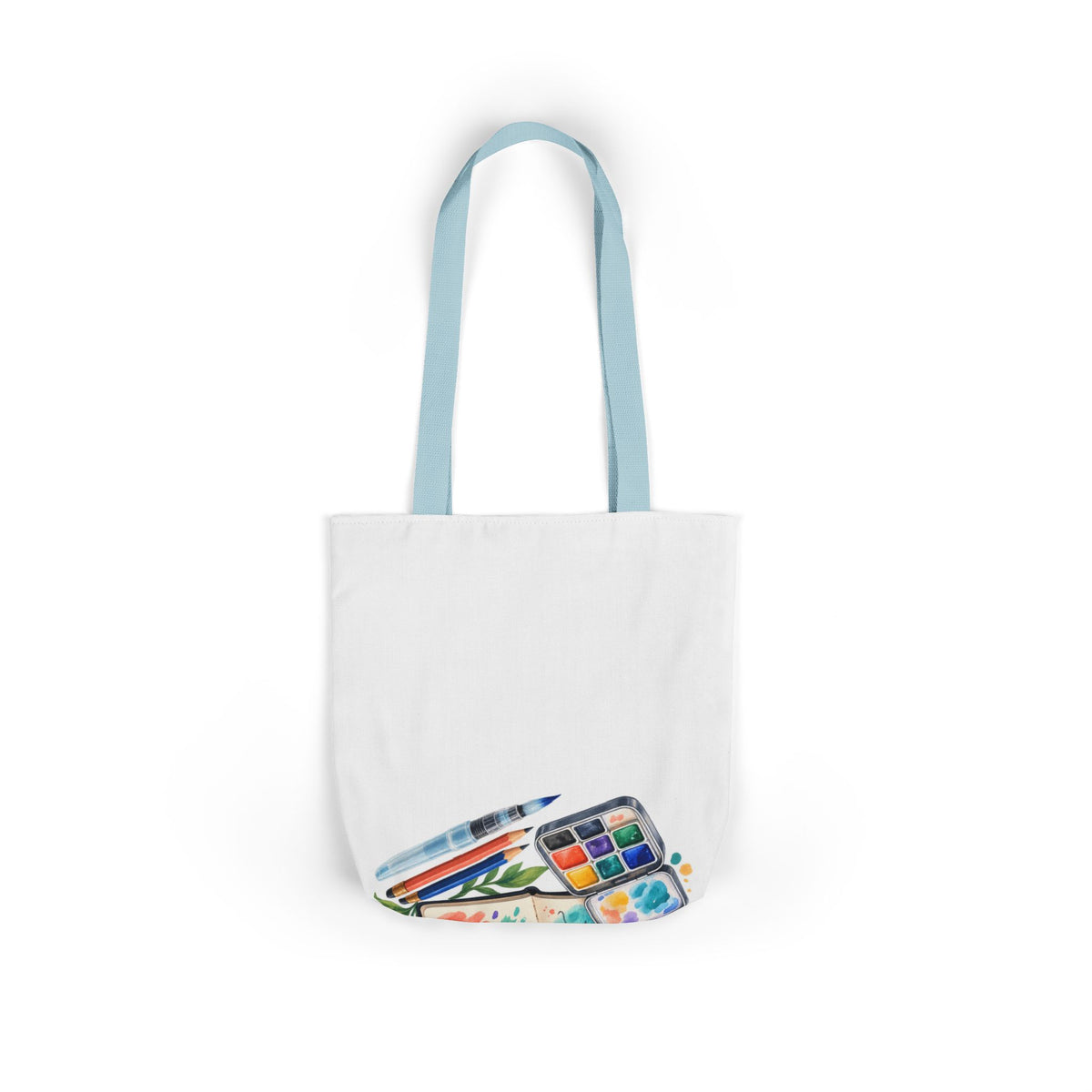 Colorful Urban Sketching Travel Kit Tote Bag