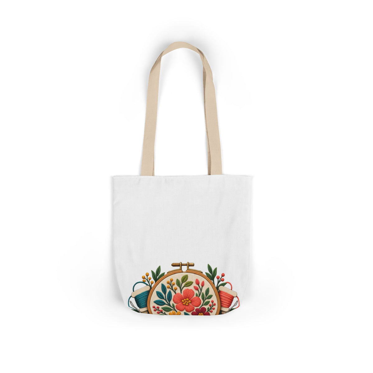 Botanical Embroidery Workshop Tote Bag