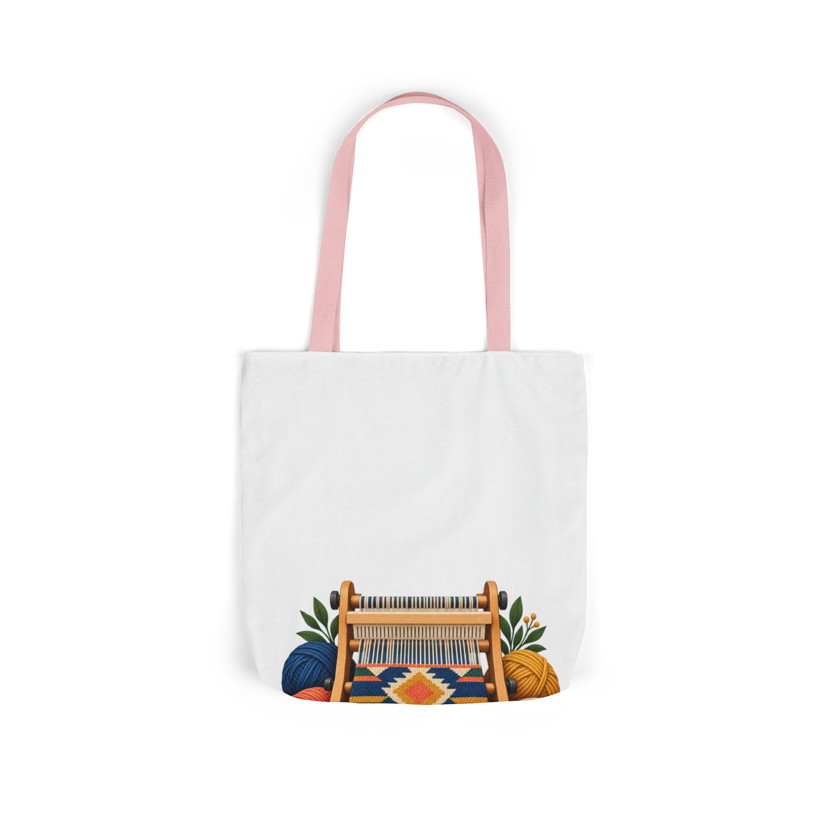 Geometric Hand Weaving Workshop Tote Bag
