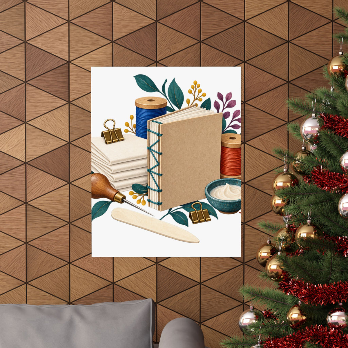 Hand Bookbinding Workshop Poster