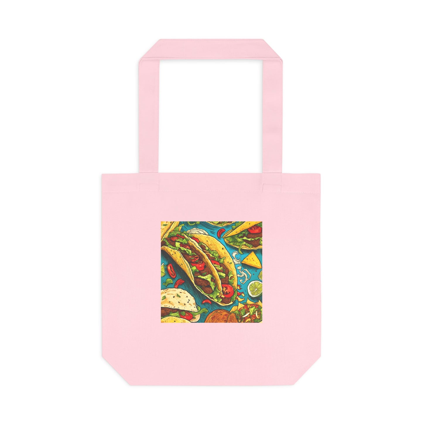 Taco Party Pattern Foodie Gift Art Tote Bag