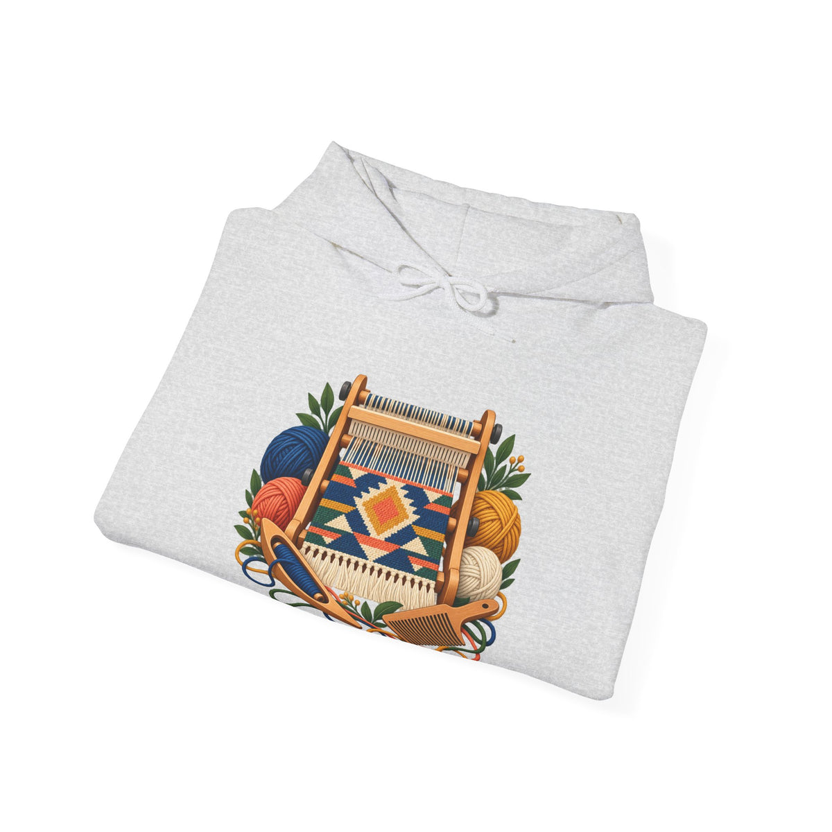 Geometric Hand Weaving Workshop Hoodie