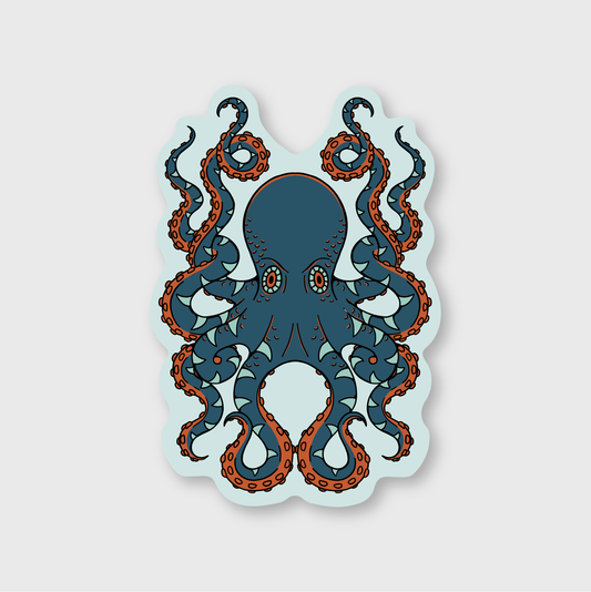 Bold Octopus Sticker