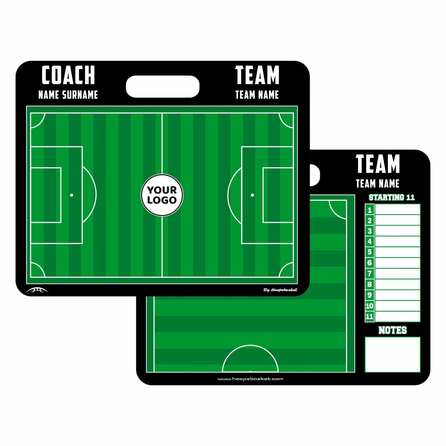 Custom Soccer / Football Magnetic Coaching Board 15.7'' x 12.6'' / 40 cm x 32 cm
