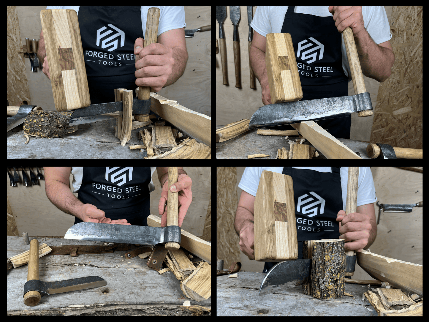 2-Piece Splitting Froe Set