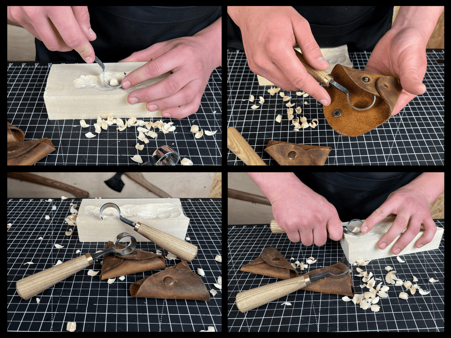 2-Piece Spoon Carving Knife Set