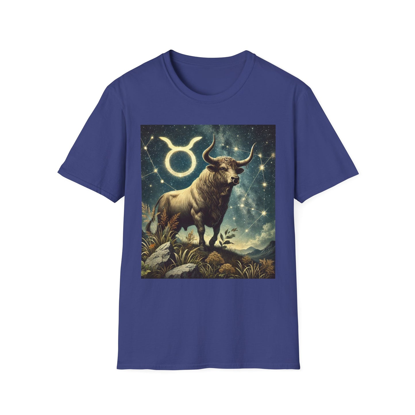 Taurus Bull Unisex T-Shirt, Zodiac Tee, Astrology Clothing, Bull Shirt, Horoscope Top