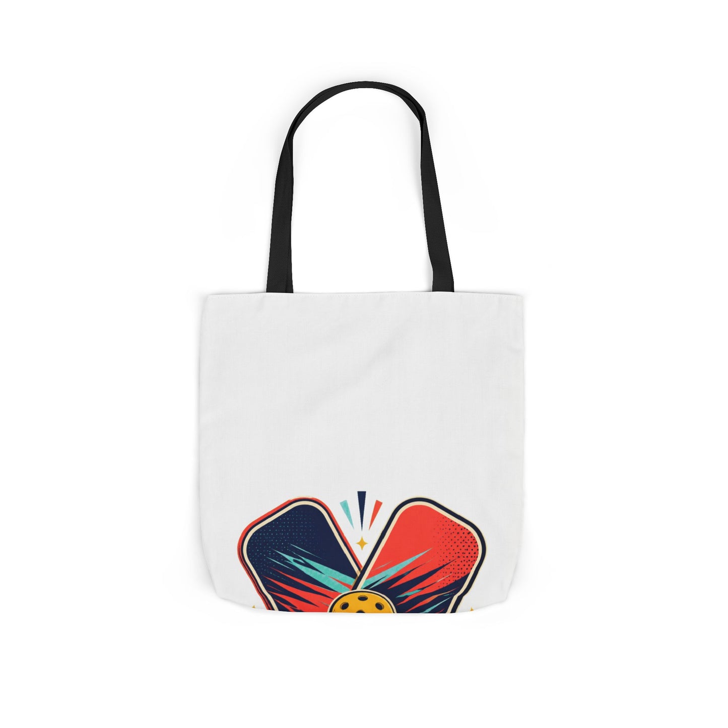 Retro Pickleball Paddles Recreational Sports Tote Bag