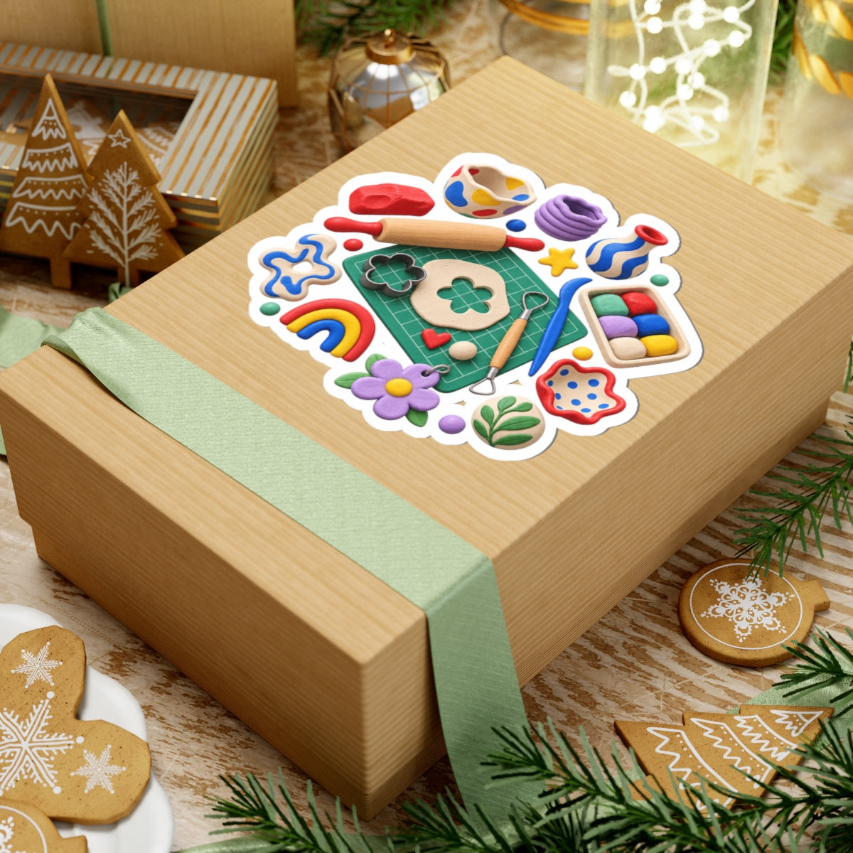 Miniature Clay Sculpting Workshop Sticker