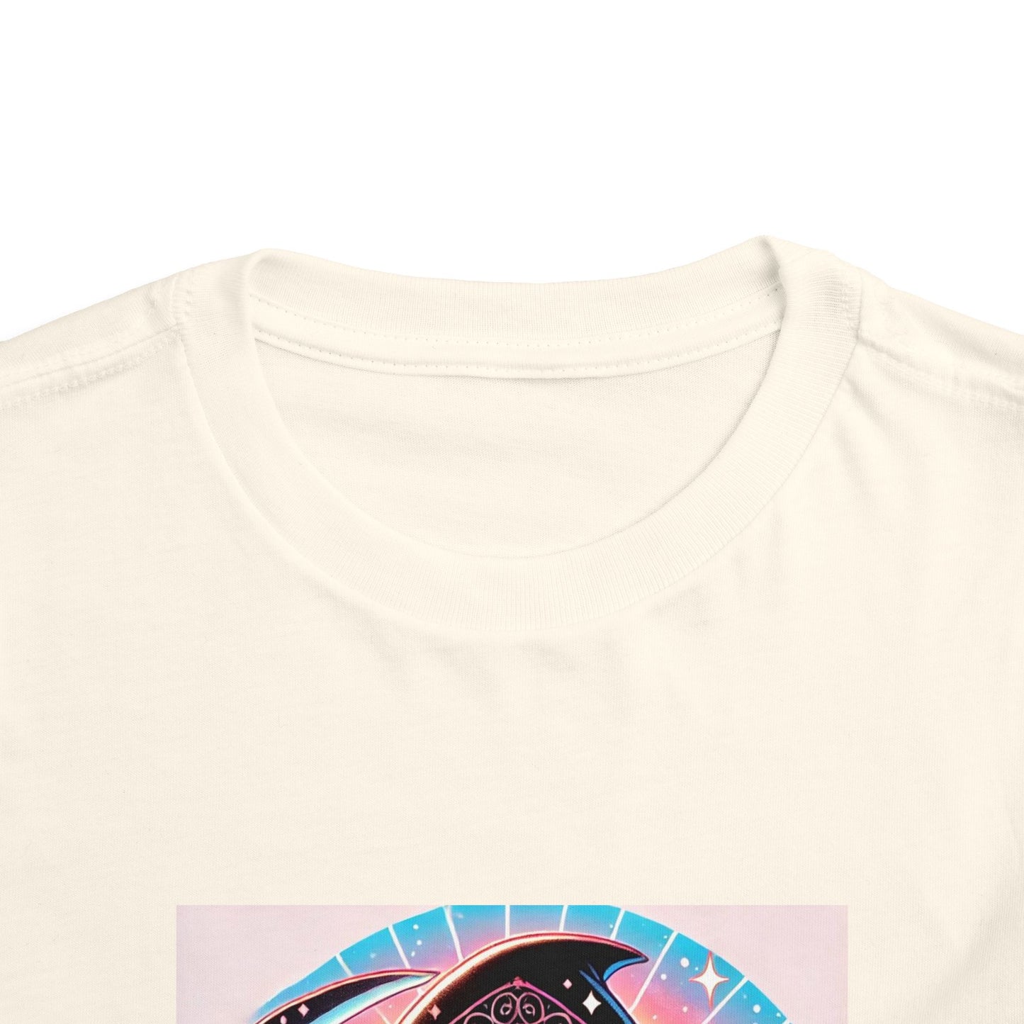 Grim Reaper with Ice Cream Kawaii Anime Toddler Tee - Adorable Short Sleeve Shirt for Kids - Fun & Stylish Gift Idea!
