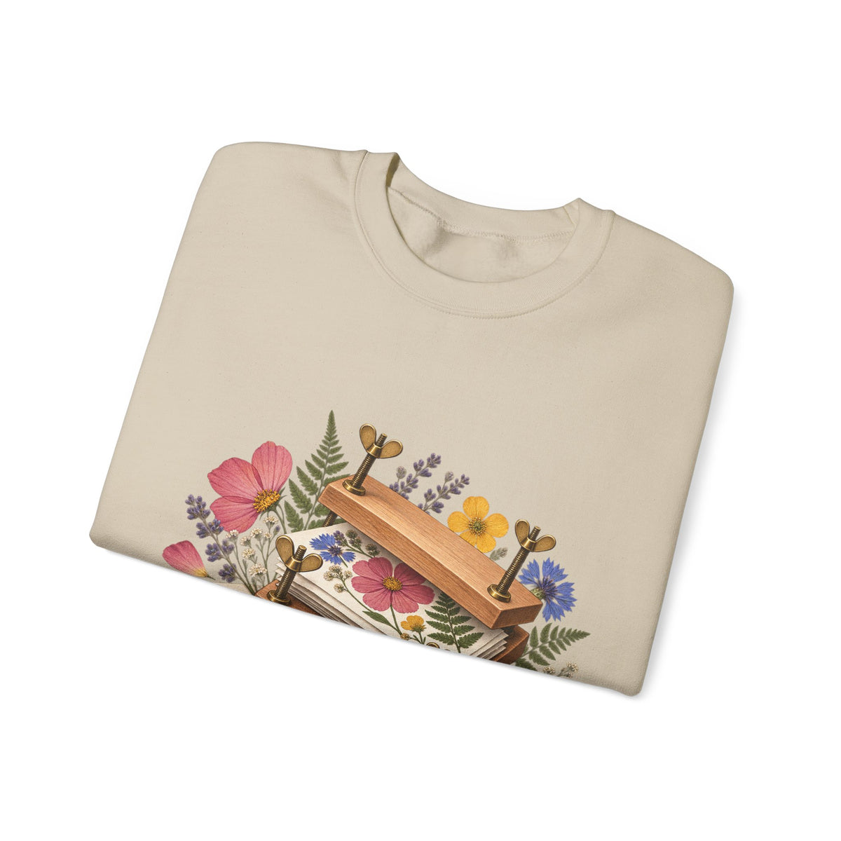 Botanical Flower Press Workshop Sweatshirt