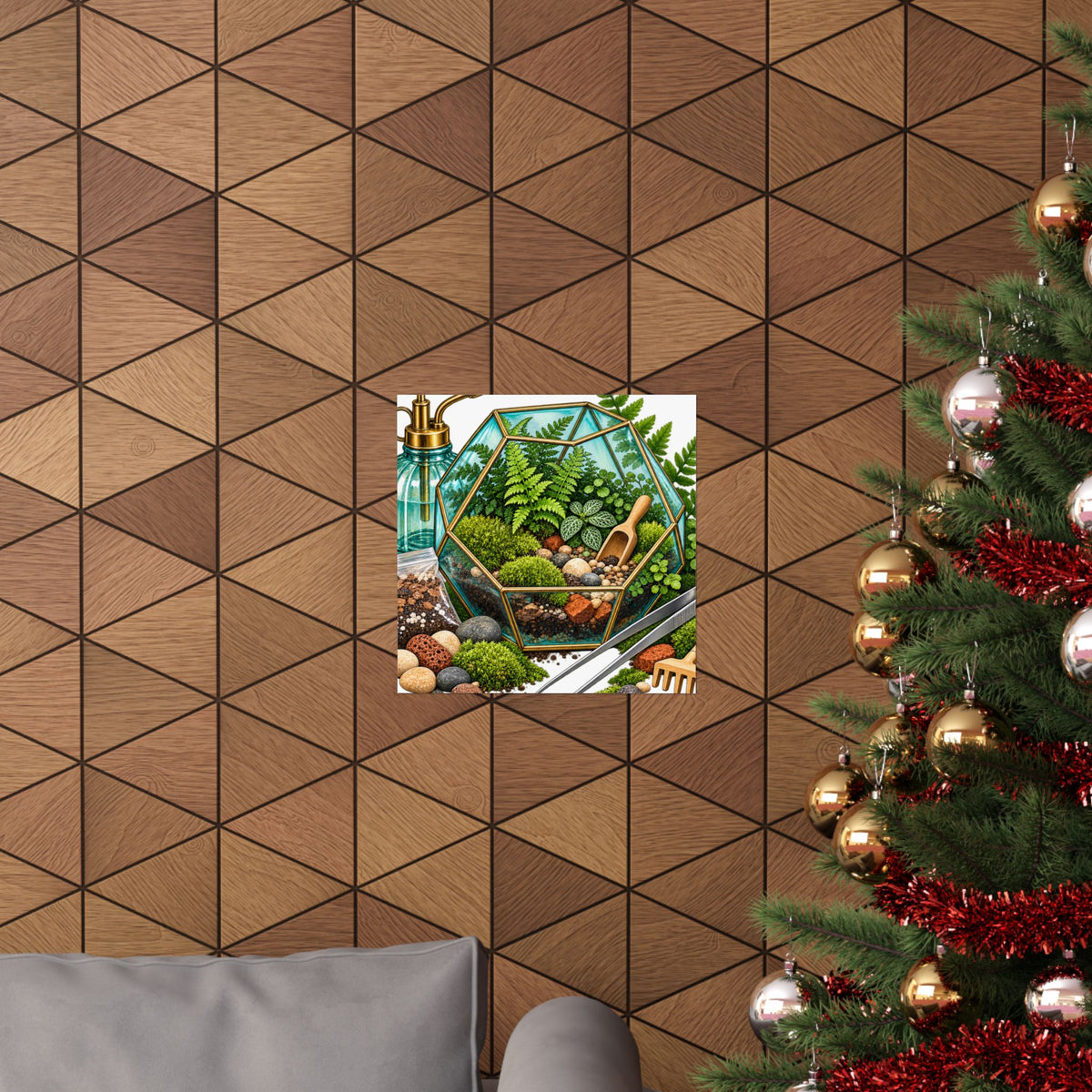 Fern Terrarium Building Workshop Poster