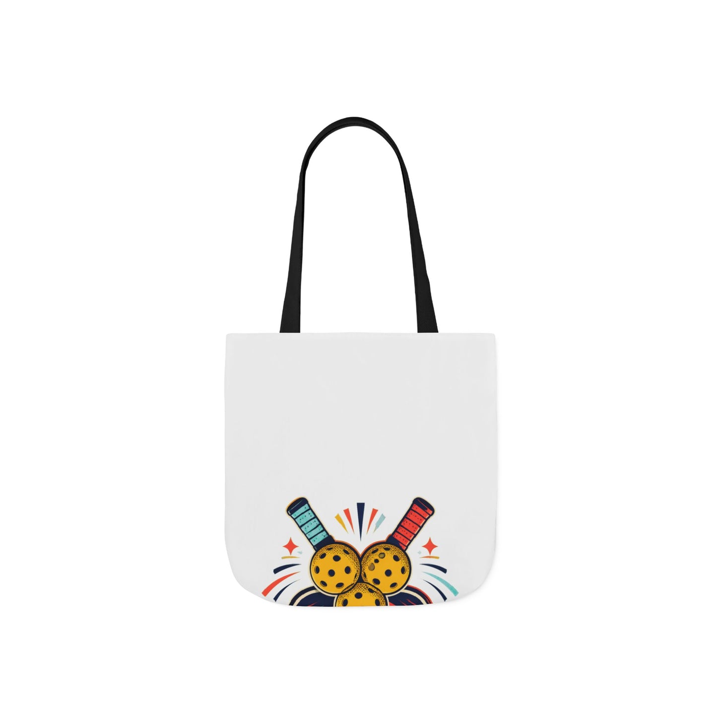 Retro Pickleball Paddles Recreational Sports Tote Bag