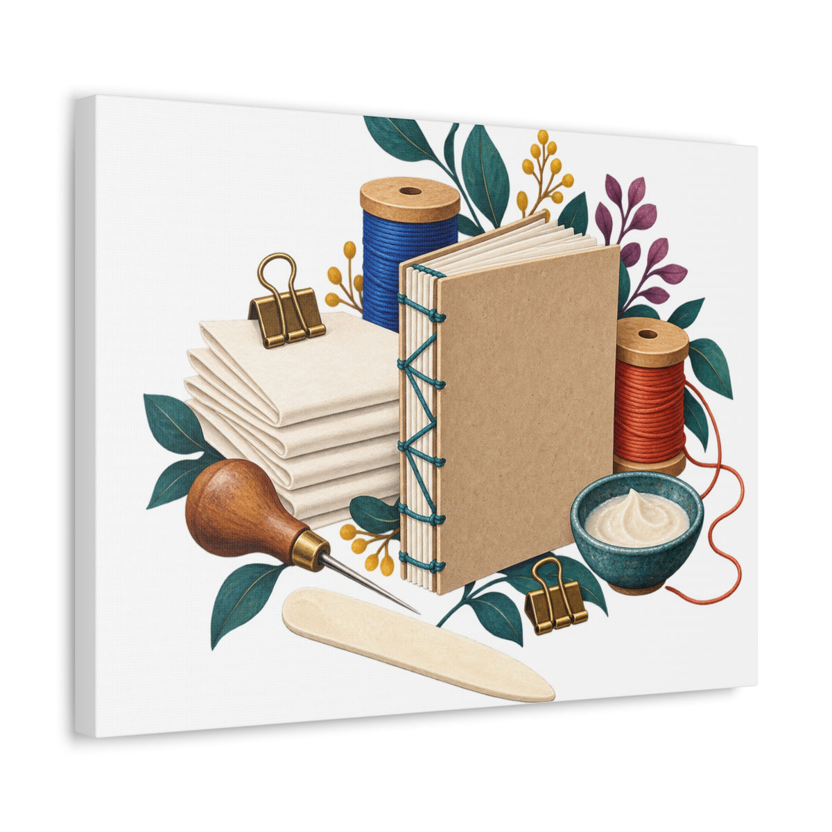 Hand Bookbinding Workshop Canvas