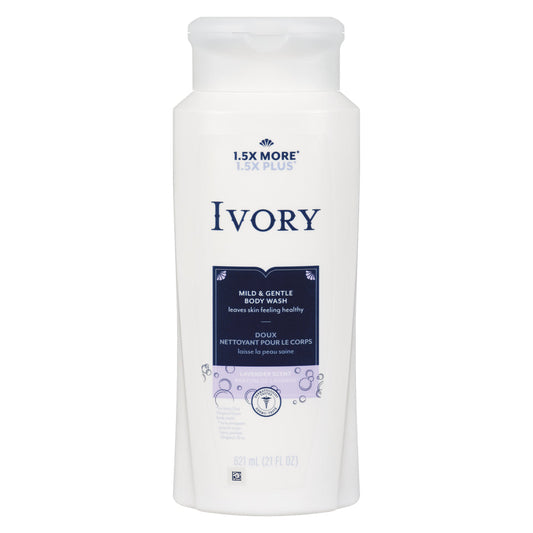 Ivory Mild & Gentle Body Wash Lavender Scent 21 Oz