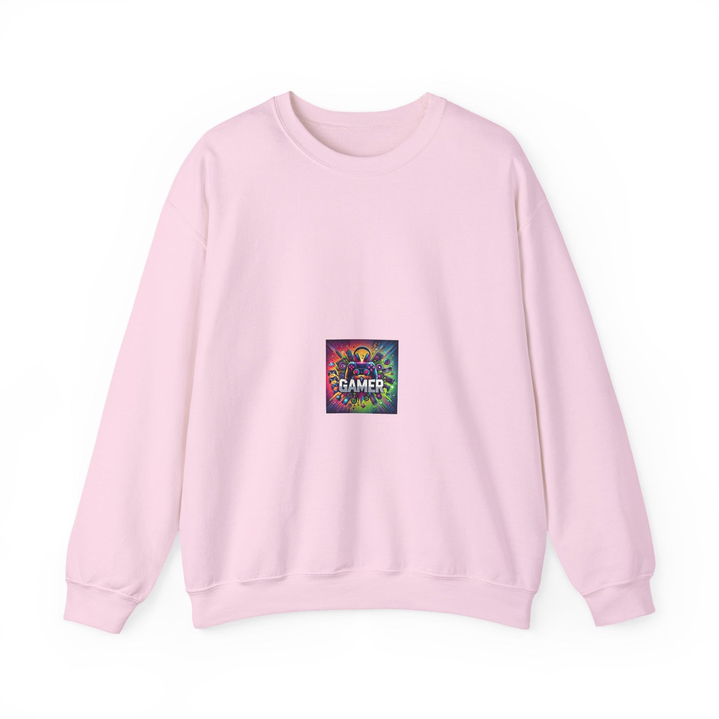 Neon Gamer Energy Retro Arcade Gaming Sweatshirt Gift