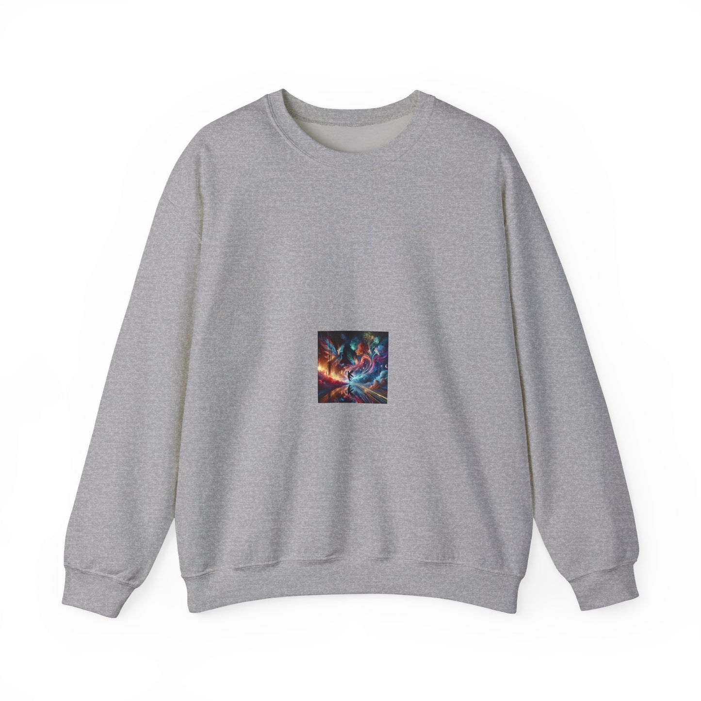 Cosmic Aurora Dancer Dreamscape Soft Celestial Sweatshirt