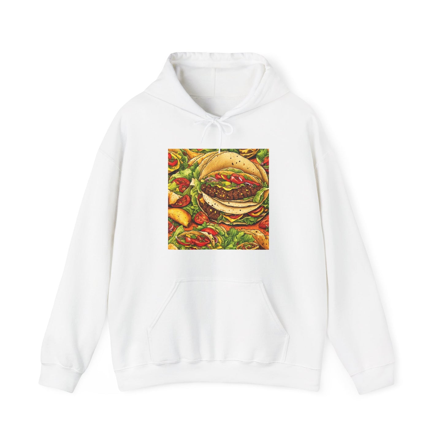 Stacked Taco Fiesta Foodie Gift Art Hoodie