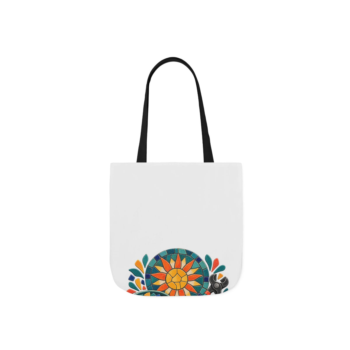 Sunburst Mosaic Making Workshop Tote Bag