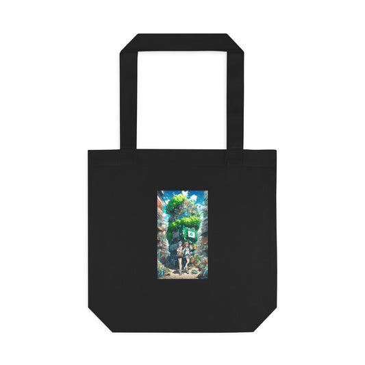 Urban Recycling Anime Friends Reusable Eco Tote Bag
