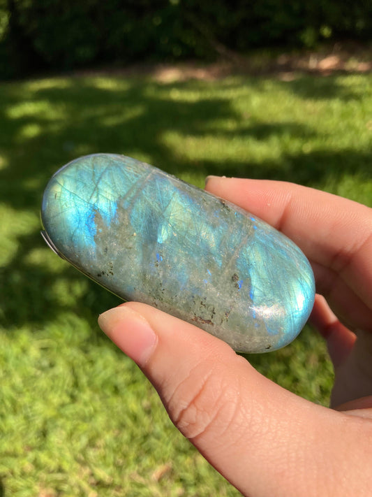 Labradorite Palm Stone