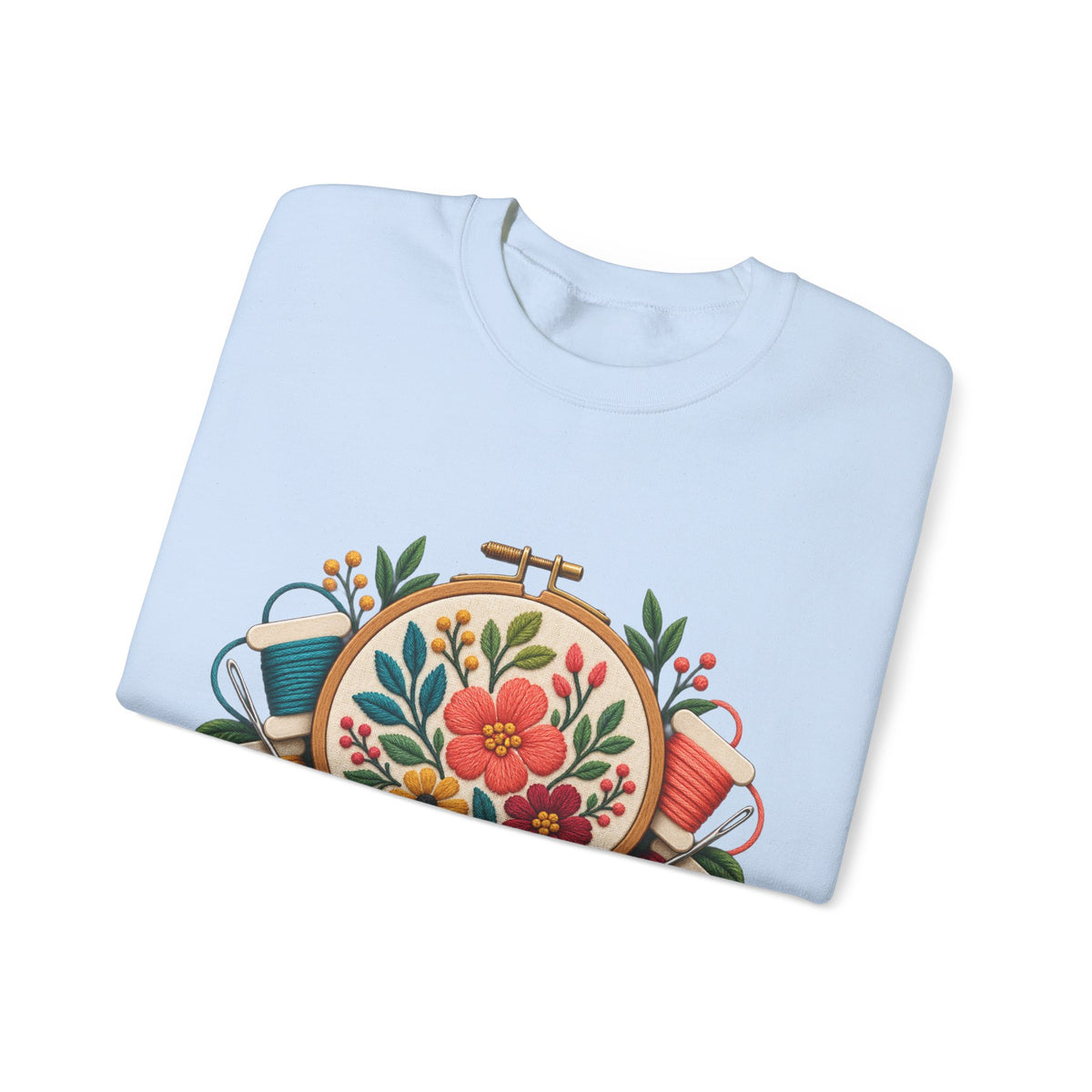 Botanical Embroidery Workshop Sweatshirt