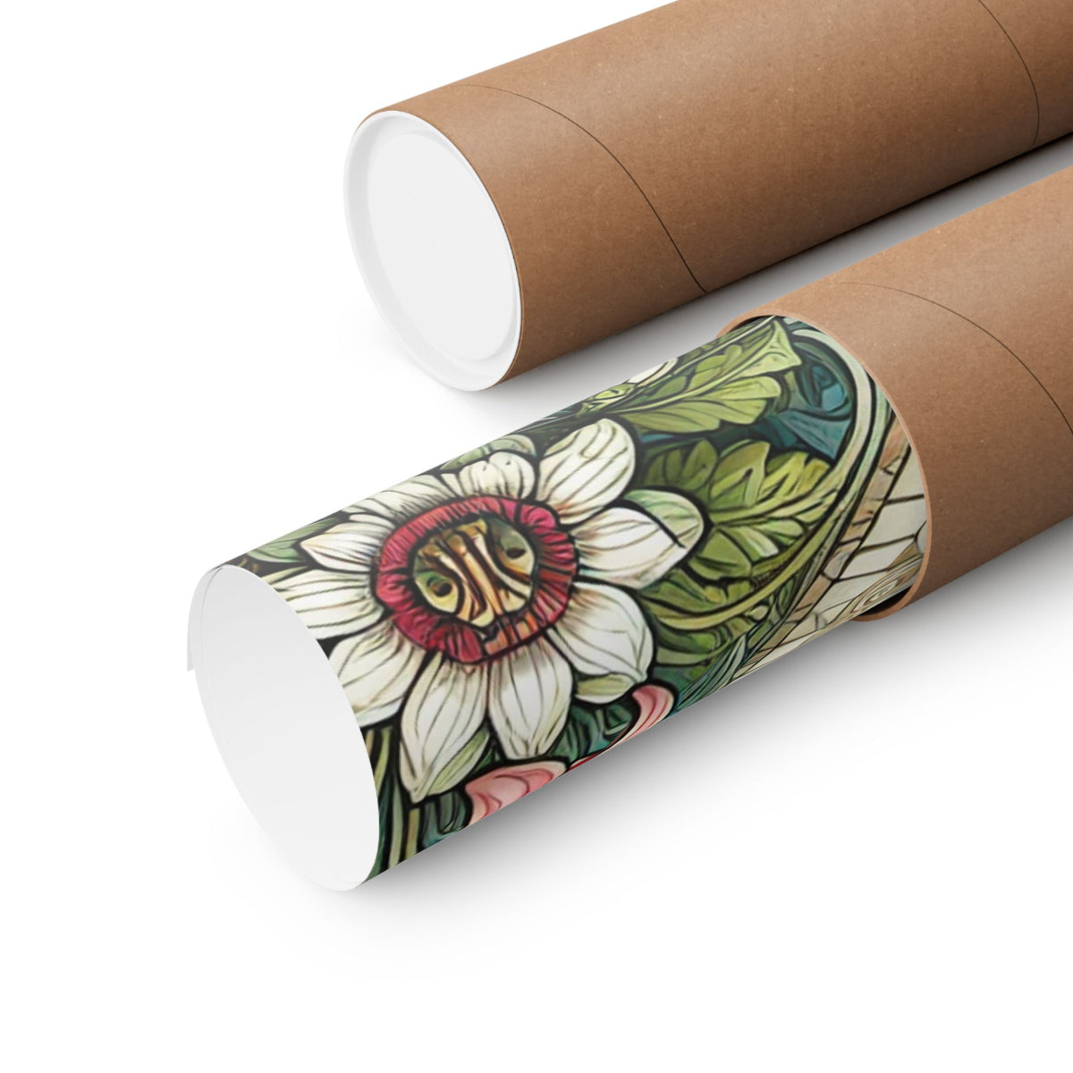 Botanical Gazebo Garden Art Nouveau Wall Art Poster