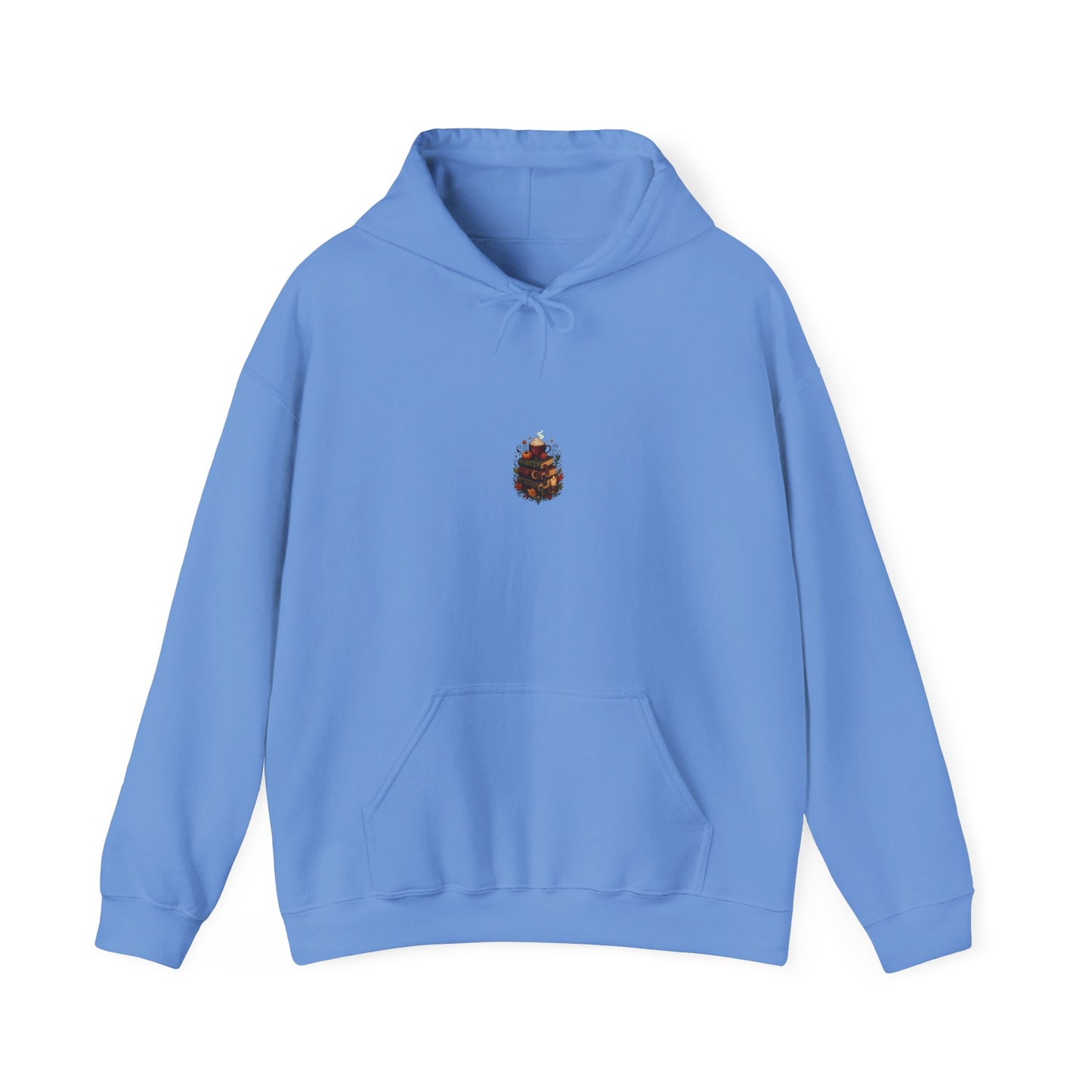 Autumn Library Latte Stack Book Lover Hoodie