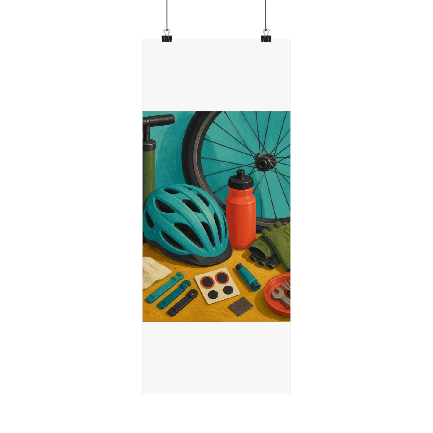 Everyday Bicycle Workshop Art Poster