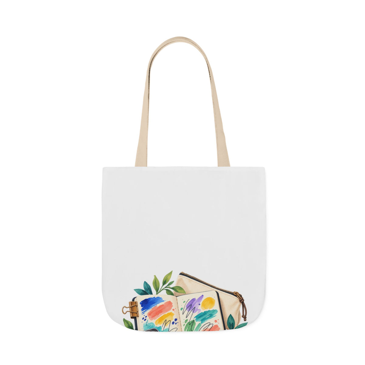 Colorful Urban Sketching Travel Kit Tote Bag