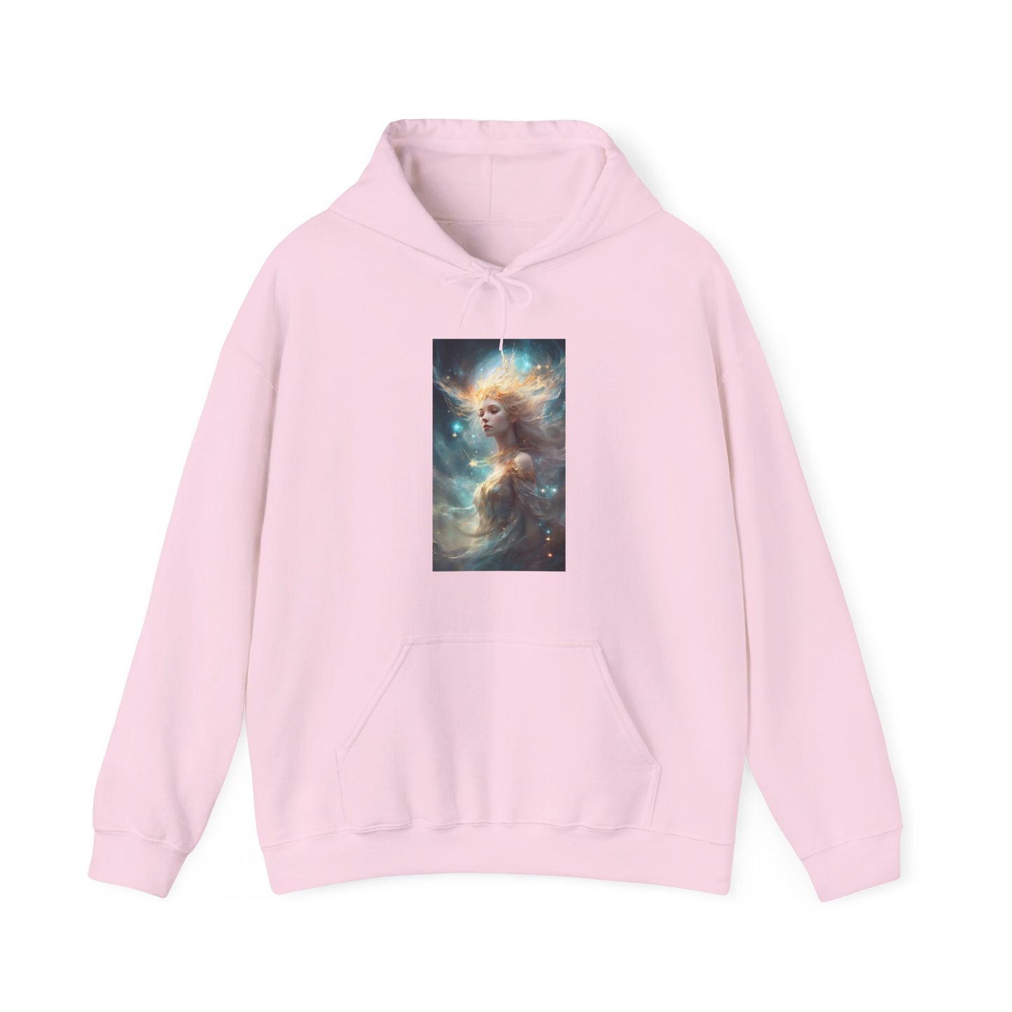 Solar Celestial Spirit Fantasy Portrait Hoodie