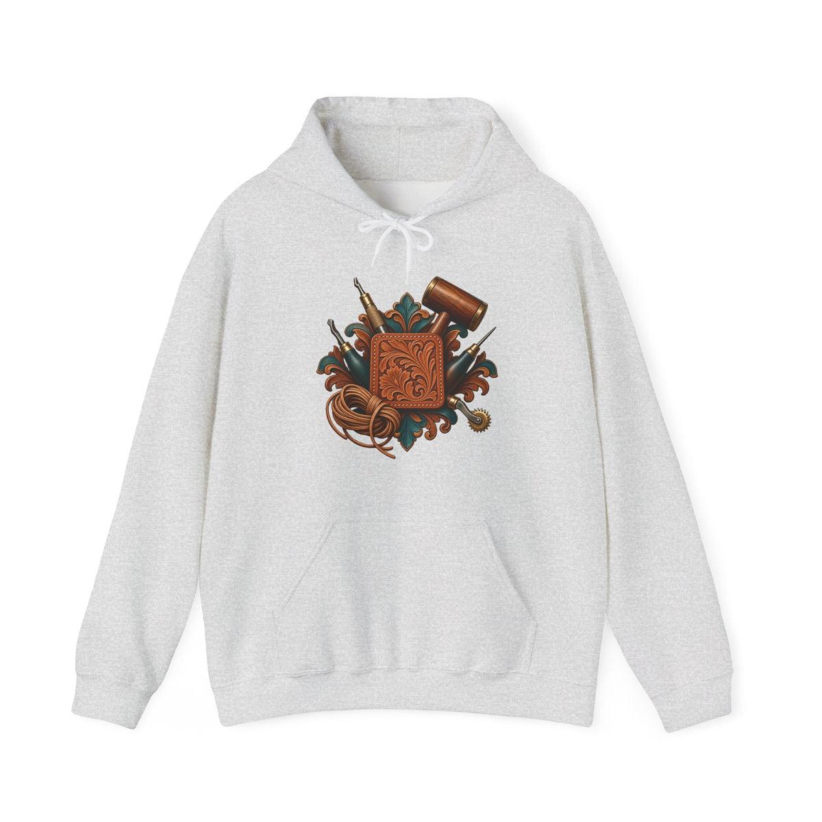 Traditional Leather Tooling Workshop Hoodie