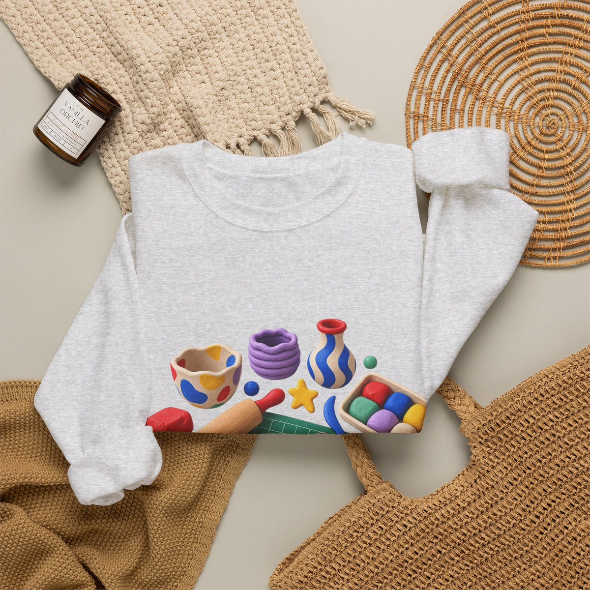 Miniature Clay Sculpting Workshop Sweatshirt