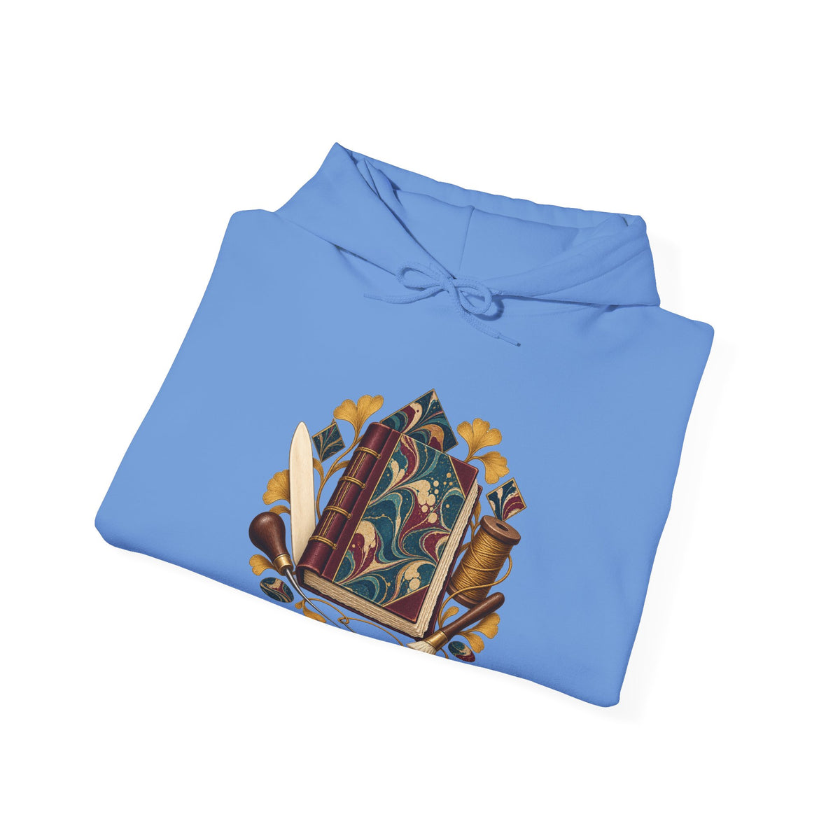 Traditional Marbled Bookbinding Workshop Hoodie
