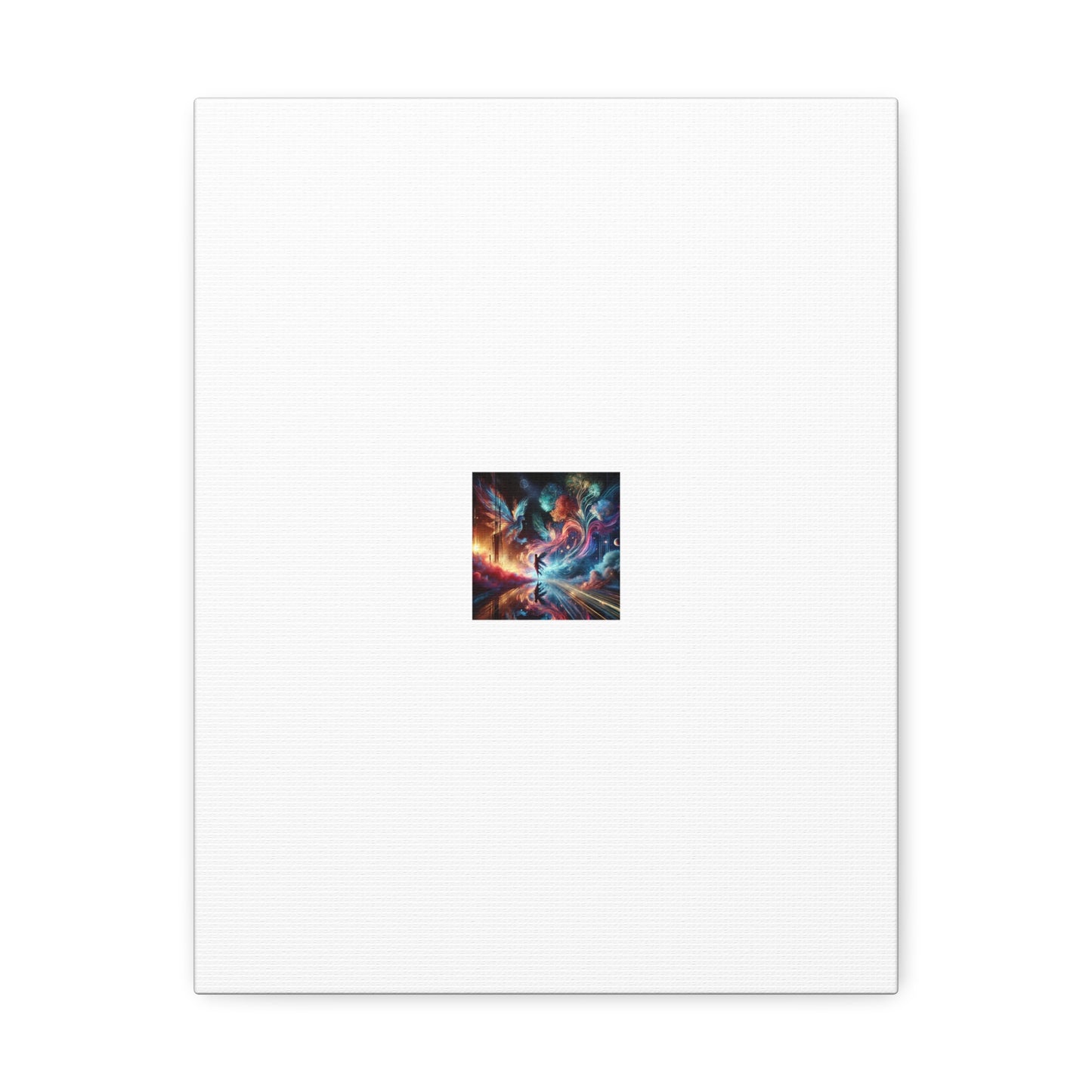 Cosmic Aurora Dancer Dreamscape Gallery Canvas Wall Art