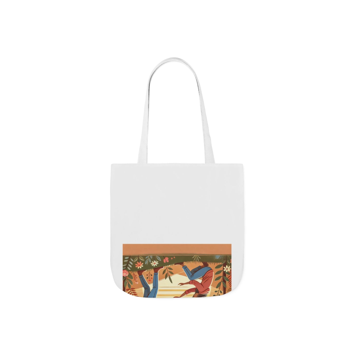 Helping Hands Sunset Garden Canvas Tote Bag