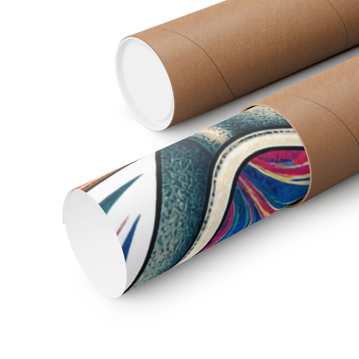 Colorful Paper Marbling Workshop Poster
