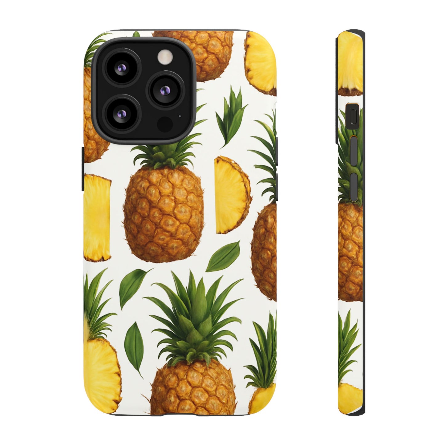 Pineapple Phone Case - Tough Cases, Tropical Phone Cover, Summer Vibe Accessories, Cute Pineapple Design, Fun Gift for Fruit Lovers