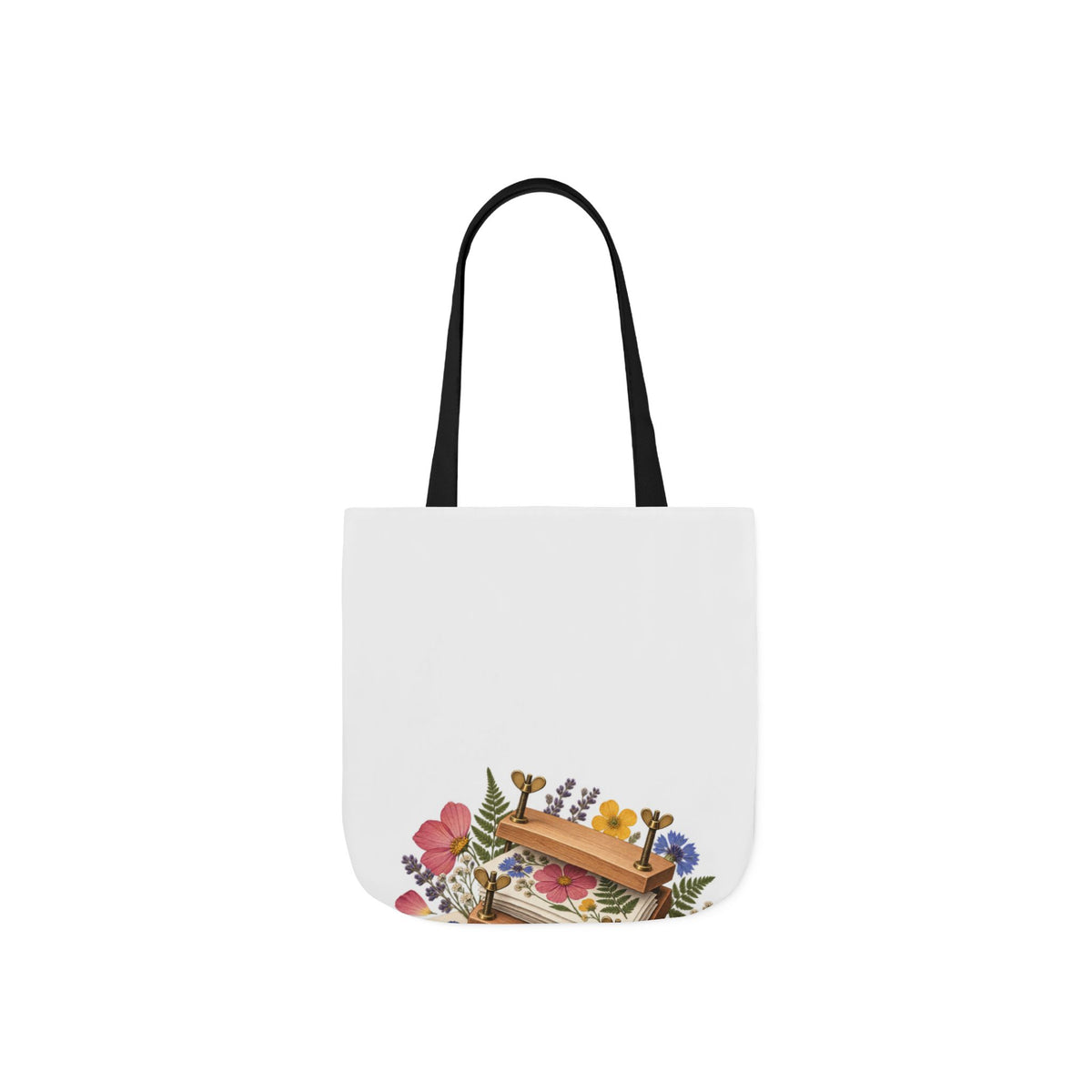 Botanical Flower Press Workshop Tote Bag